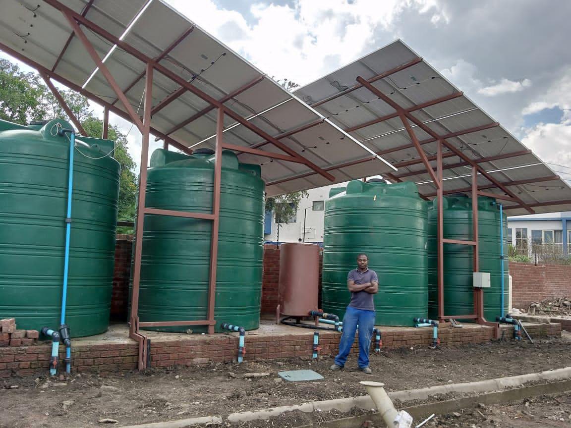 Water storage installation