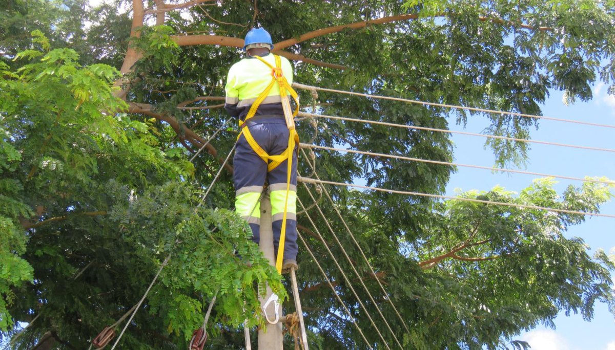 Electrical safety work at height
