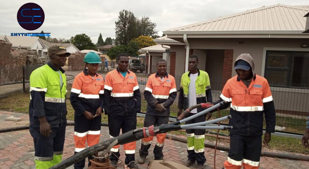 SMYTH ELECTRICAL team on site